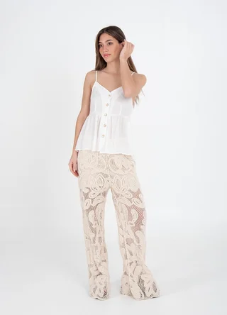 Pantalon red tejido  - Vista 3