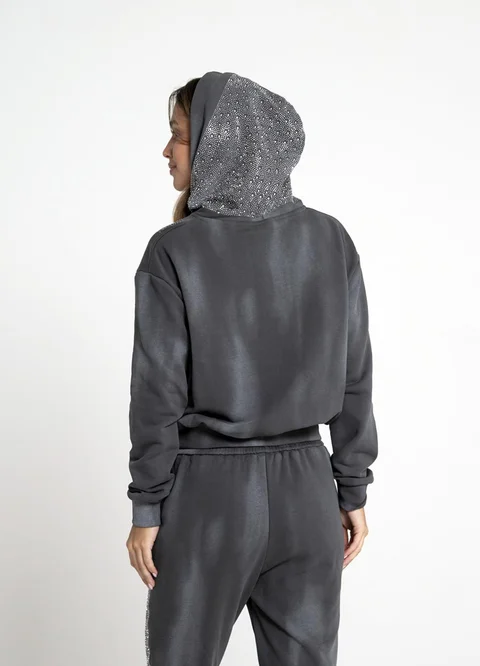 Babucha rustica con strass