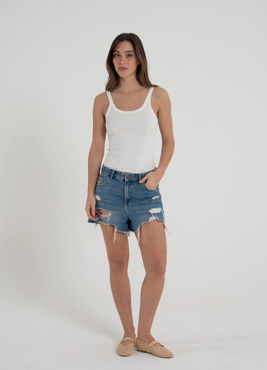 Musculosa morley microfibra bretel fino 