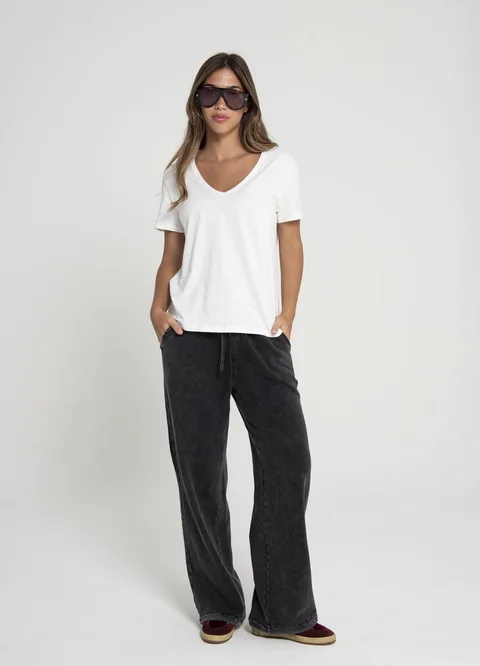 Pantalon prelavado ajustable 