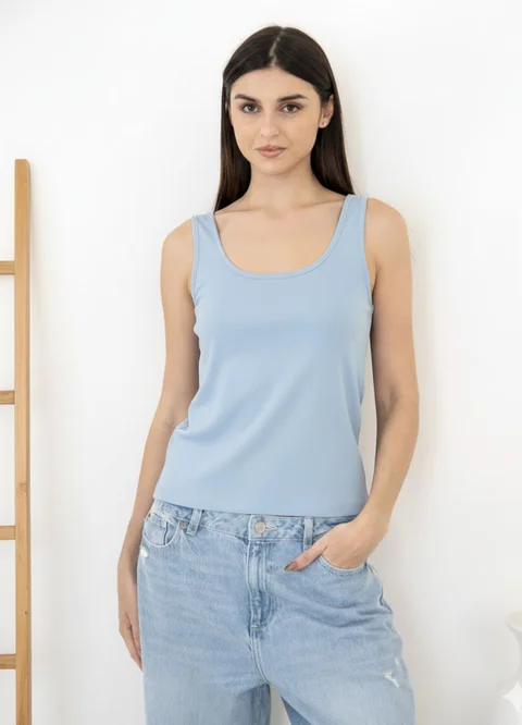 Musculosa jersey flame basica bordador 