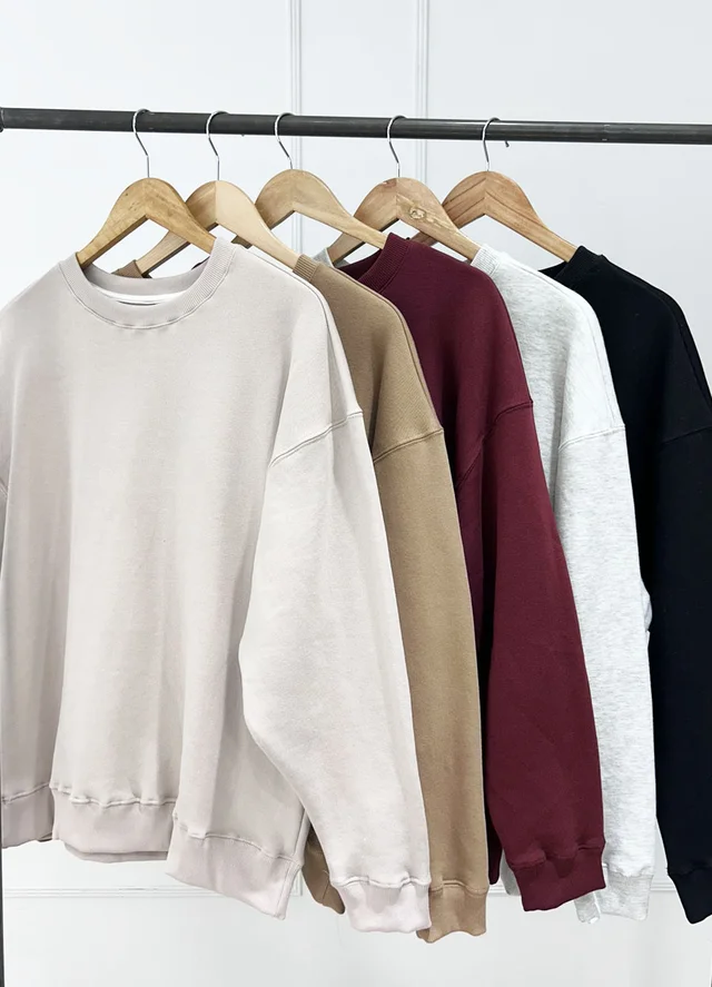  Buzo rustico clasico con frisa 