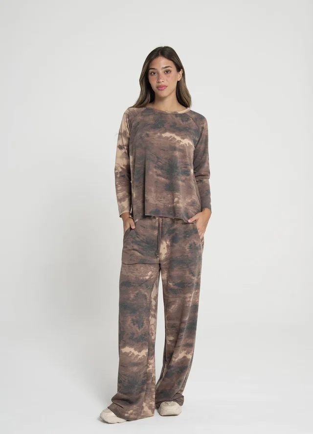 Palazzo rustico print /batik