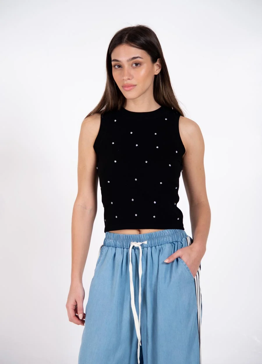 Musculosa de morley con piedras 