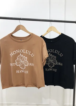 Remera HONOLULU HAWAI  - Vista 6