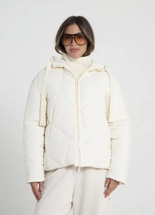 Campera puffer reversible - Vista 4