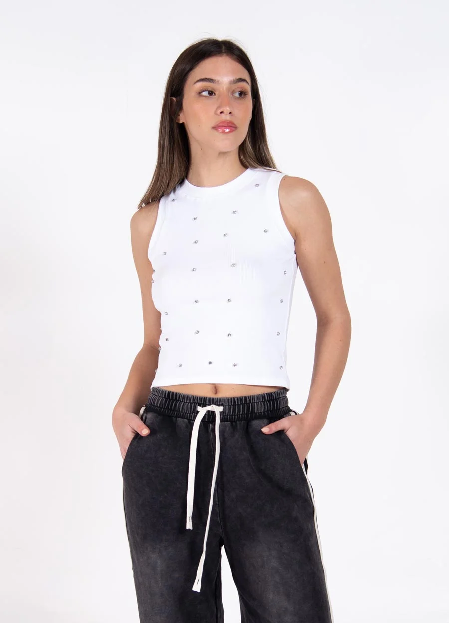 Musculosa de morley con piedras 