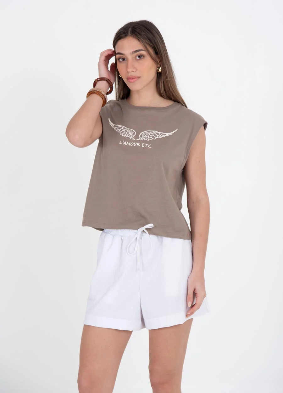 Remera sin mangas ALAS 