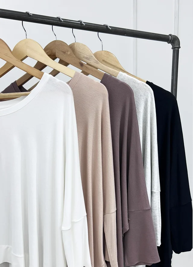 Maxi remeron twister con tajito lateral