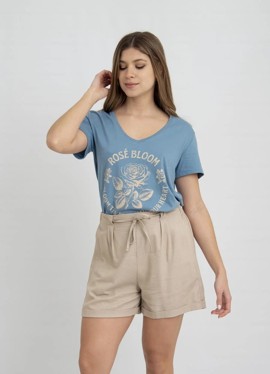 Remera ROSE BLOOM 