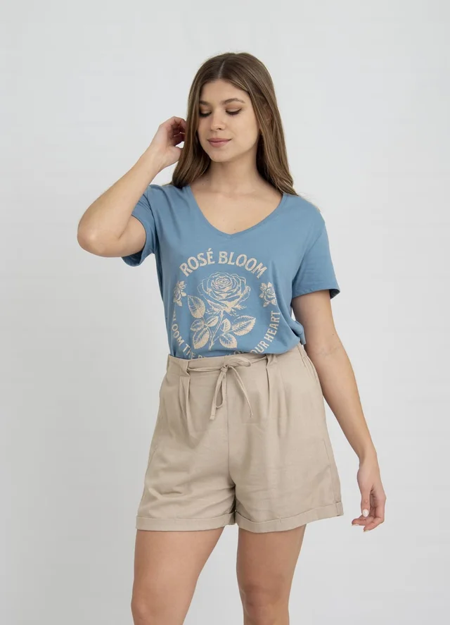 Remera ROSE BLOOM 