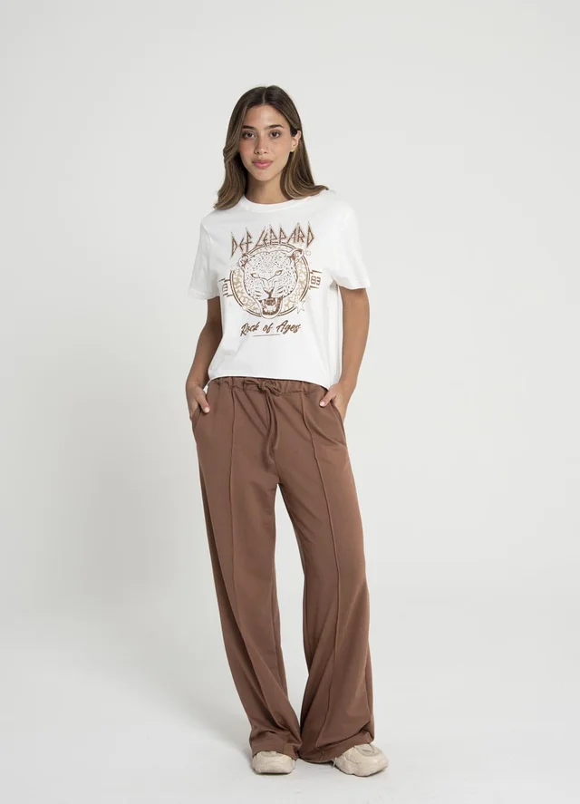 Pantalon con alforza rustico liviano 