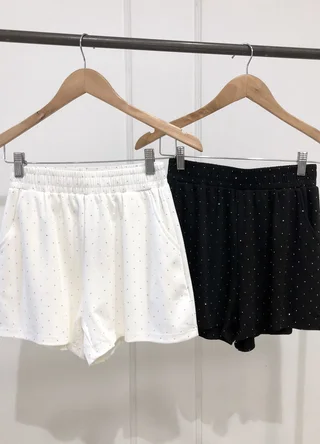 Short con strass  - Vista 4