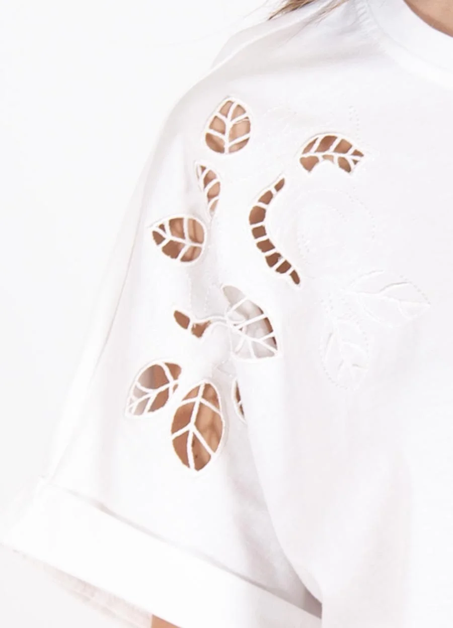 Remera calada 1 hombro 