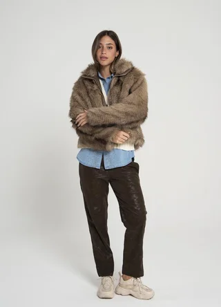 Campera piel  - Vista 5