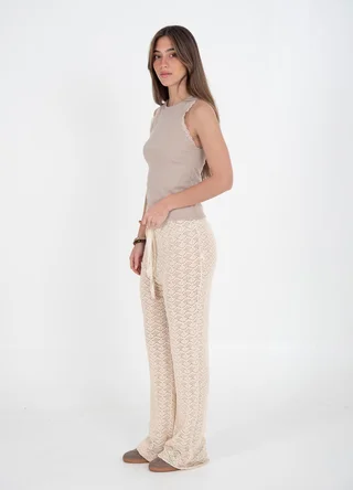 Pantalon hilo con cinta gross  - Vista 3