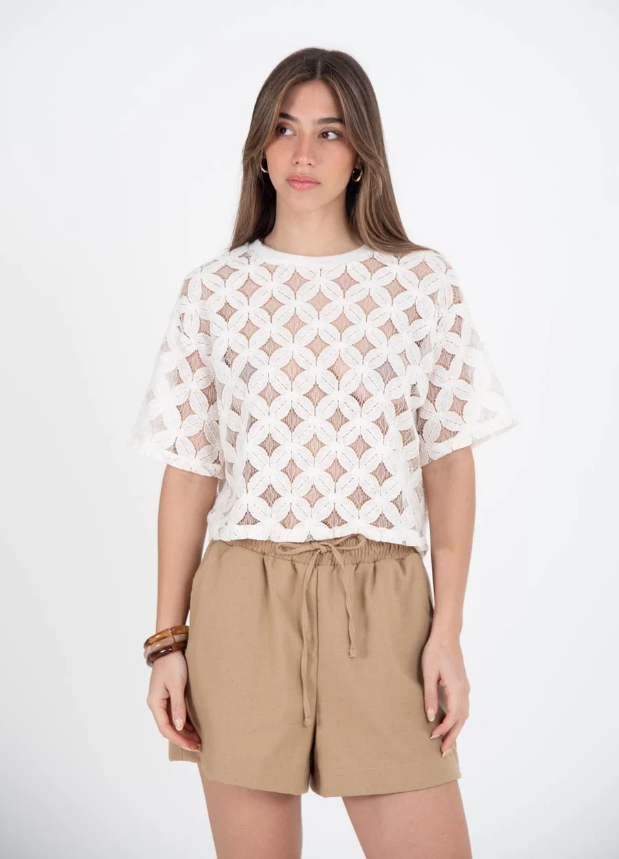 Short de lino clasico 