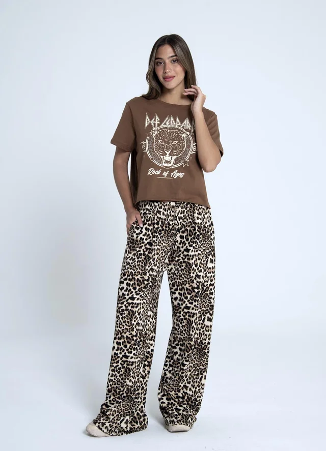 Palazzo over size print 