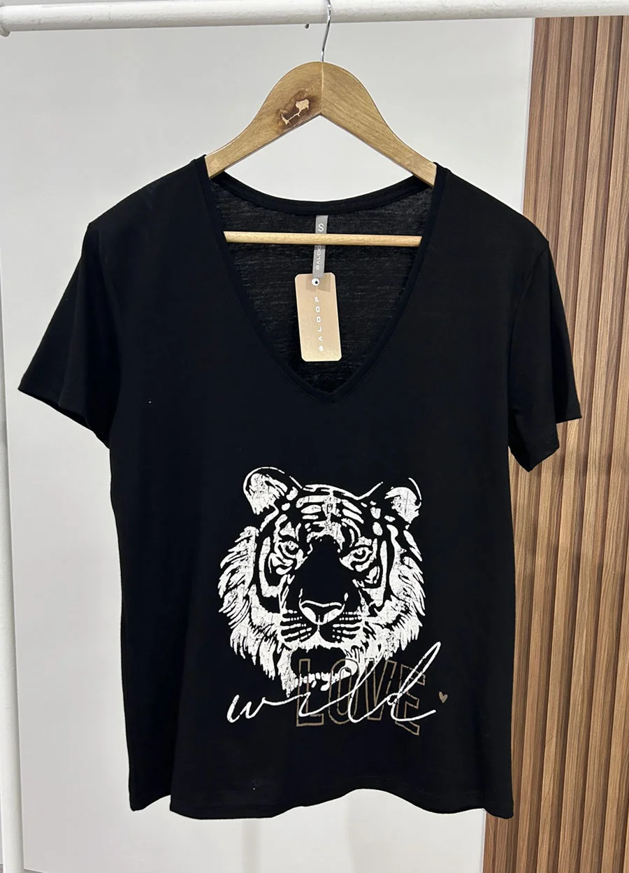 Remera tigre WILD LOVE 