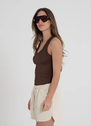 Musculosa basica morley microfibra  - Vista 2