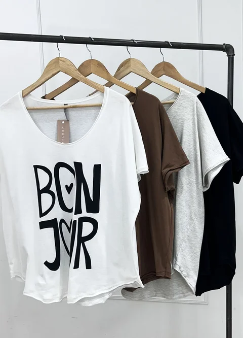 Remera BONJOUR 