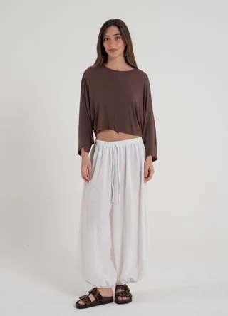 Remera cropp morley fino m/murcielago - Vista 1