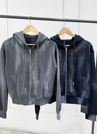 Campera con strass  - Vista 6