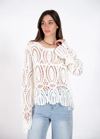 Tejido m/larga crochet - Vista 3