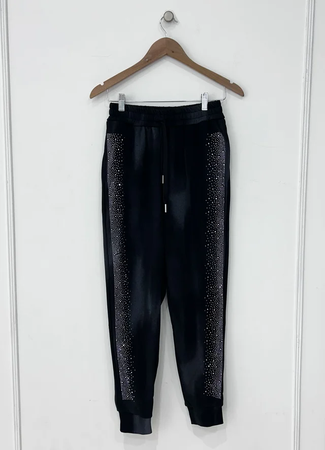 Babucha rustica con strass