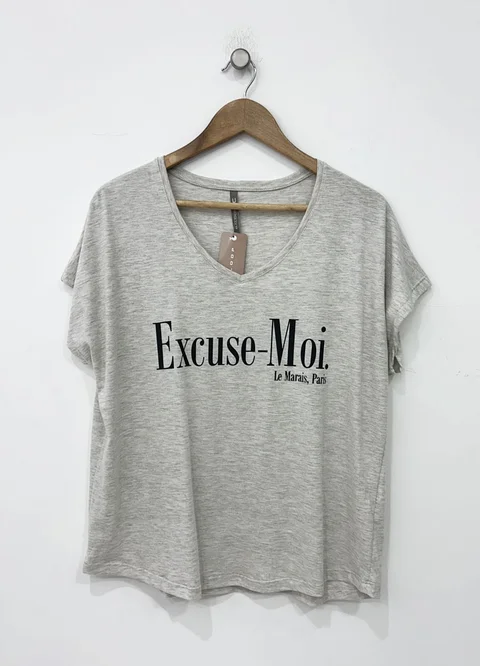 Remera EXCUSE MOI 
