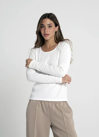 Remera M/L basica morley algodon  - Vista 1