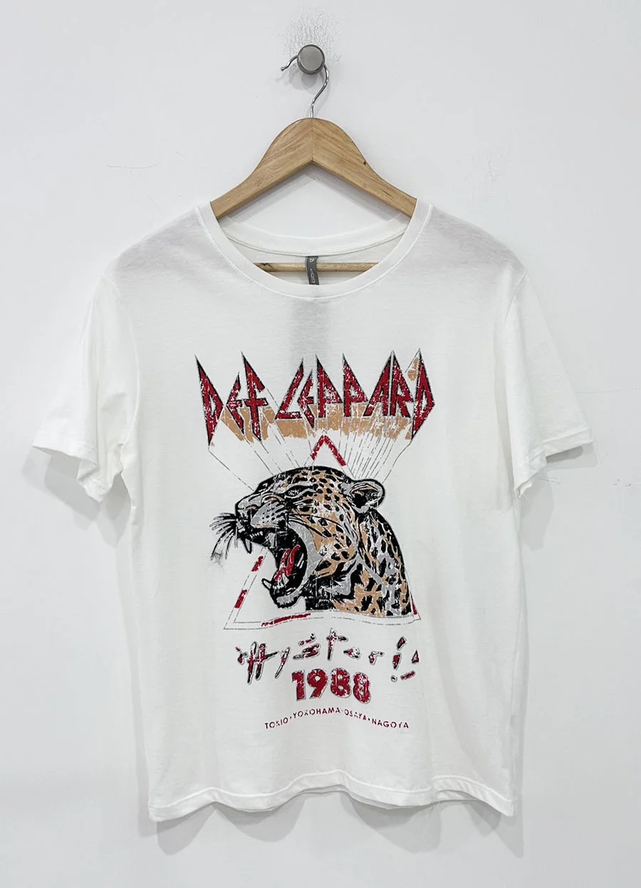 Remera DEF LEPPARD 1988