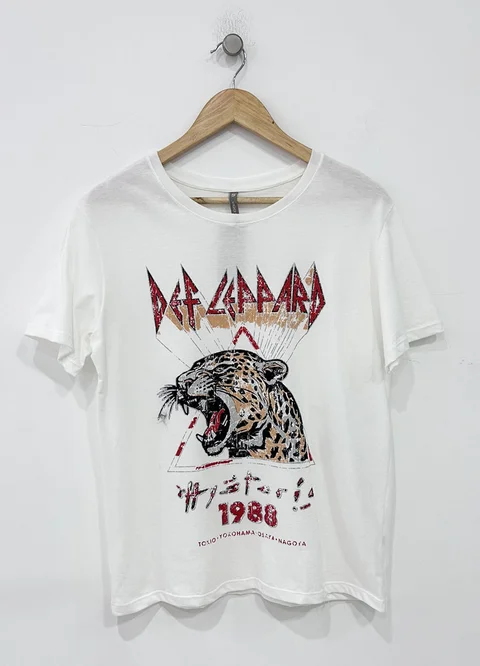 Remera DEF LEPPARD 1988
