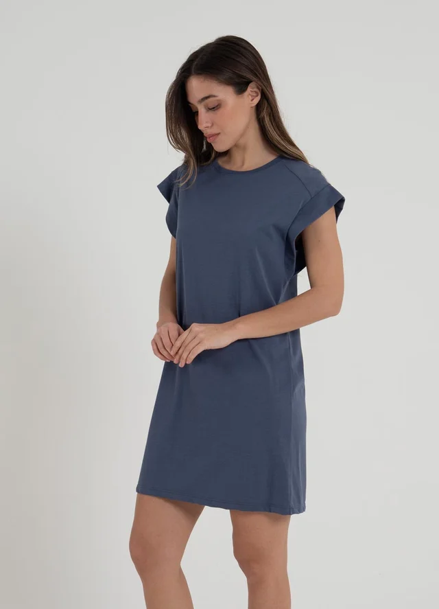 Vestido corto jry c/vista 