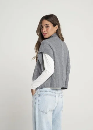 Chaleco con strass  - Vista 3