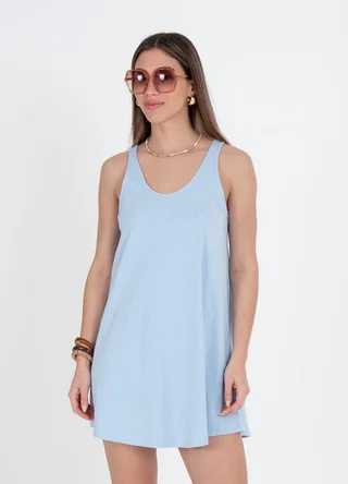 Vestido corto flame conrecortes  - Vista 3