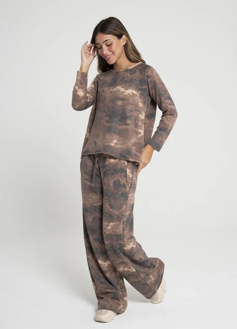 Palazzo rustico print /batik