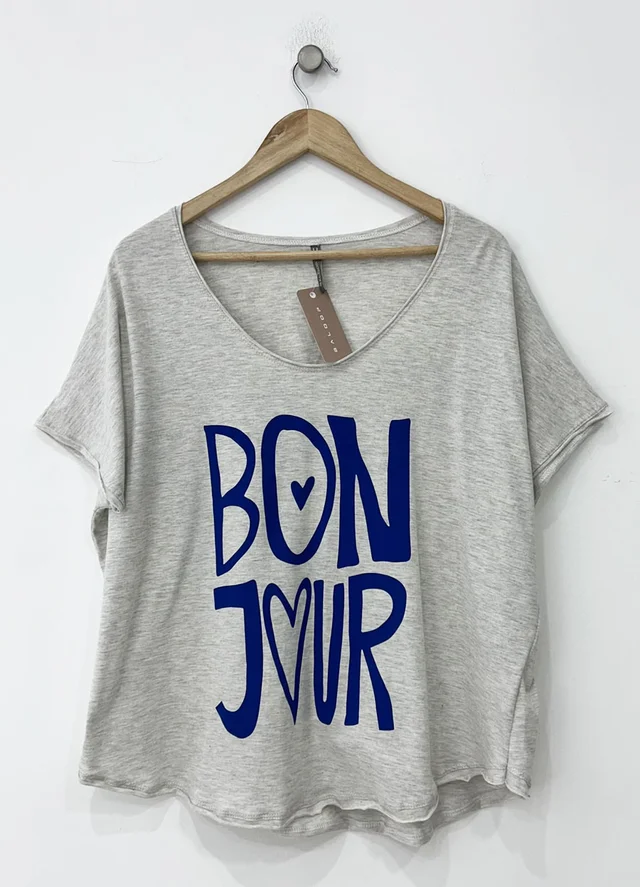 Remera BONJOUR 