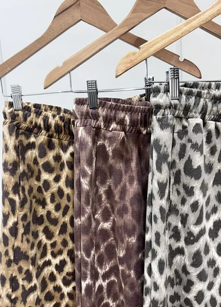 Babucha rustico batik/print con recorte  - Vista 6