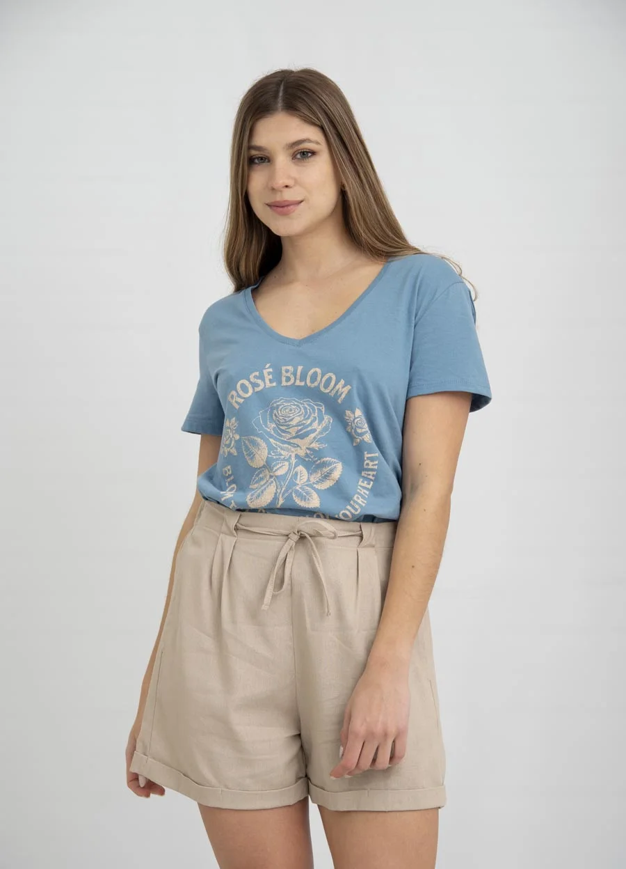 Remera ROSE BLOOM 