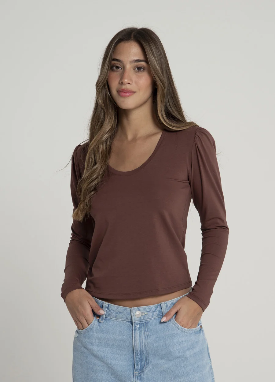 Remera princesa jersey spandex