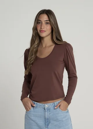 Remera princesa jersey spandex - Vista 2