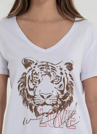 Remera tigre WILD LOVE  - Vista 2