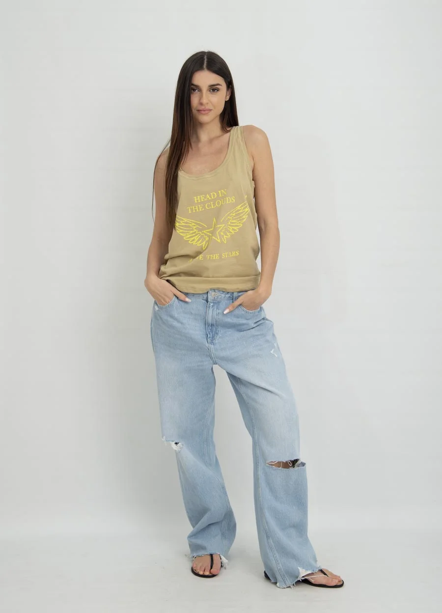 Musculosa HEAD IN THE CLOUDS