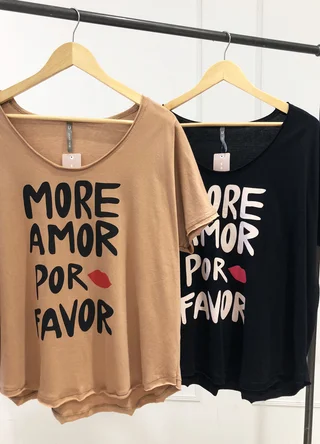 Remera MORE AMOR  - Vista 5