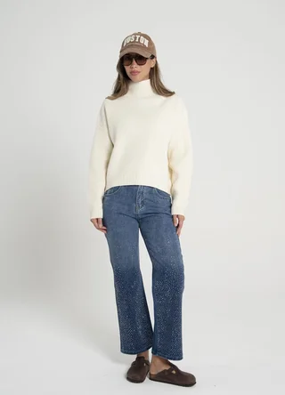 Sweater meadia polera - Vista 2