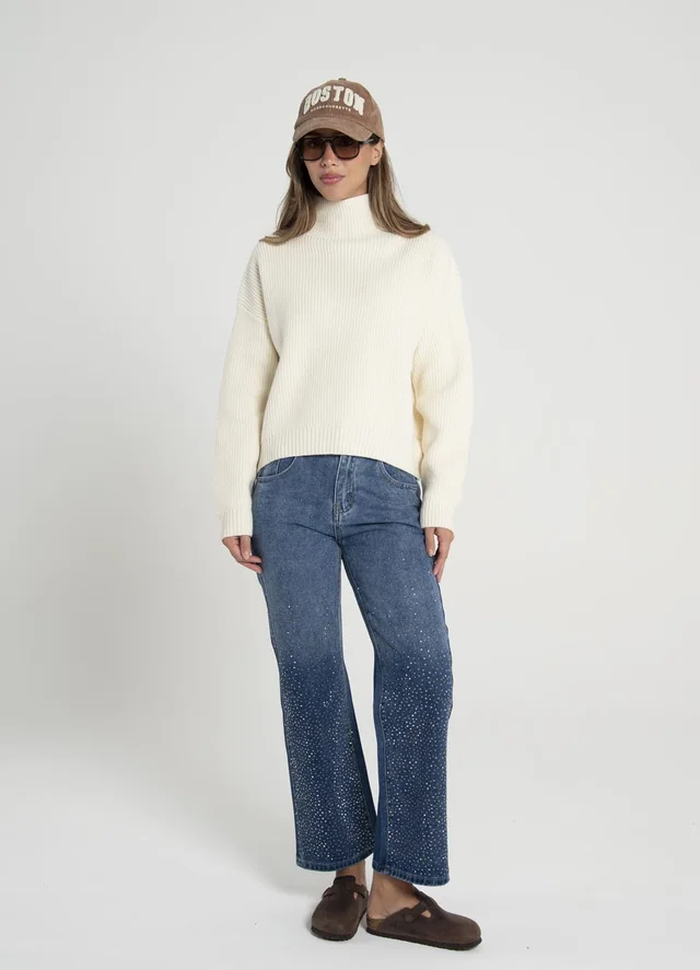 Sweater meadia polera