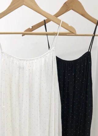 Maxi solero con strass  - Vista 6