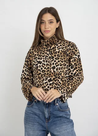 Polera print  - Vista 3