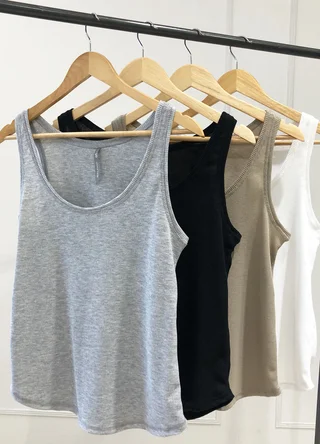 Musculosa basica waffle  - Vista 2